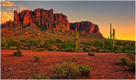 Mysteries of the Superstition Mountains, Is It All About Golden Treasure? | by Reginald Martyr via VintageNews.com  Apr 29, 2019 Arizona History, Arizona City, Girls Weekend Getaway, Desert Climate, Superstition Mountains, Tourist Trap, Desert Sunset, Arizona Usa, Sonoran Desert