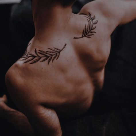 Wreath Tattoo, Small Chest Tattoos, Simple Tattoos For Guys, Forearm Band Tattoos, Tattoo Inspiration Men, Neck Tattoo For Guys, Tattoos Geometric, Back Tattoos For Guys, Chest Tattoo Men