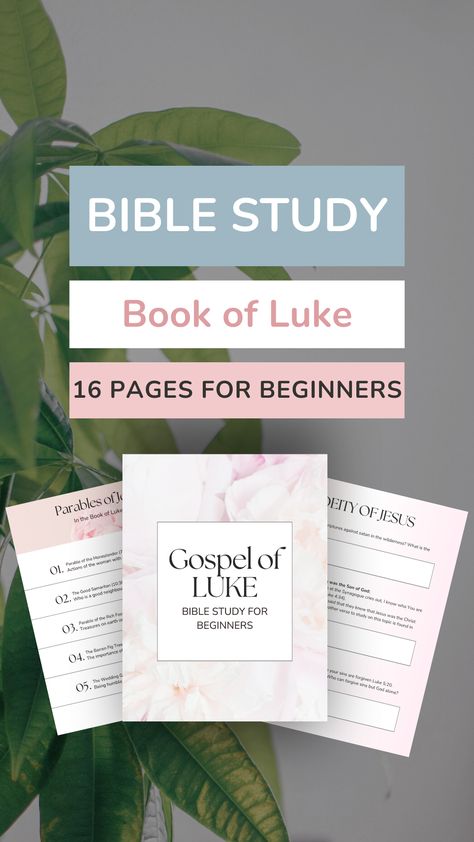 Book of Luke Summary and Bible Study for Beginners - Lift Your Name Bible Study For Beginners, Luke Bible, Book Of Luke, Bible Summary, Parables Of Jesus, Bible Studies For Beginners, Miracles Of Jesus, Bible Study Books, Gospel Of Luke