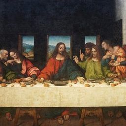 Now You Can See Long-Faded Details of Leonardo da Vinci's 'Last Supper' Thanks to Google and th Royal Academy in London Da Vinci Last Supper, Edit Image, Apostle John, Floor Murals, Maria Magdalena, Famous Artwork, Mary Magdalene, Royal Academy Of Arts, 3d Floor