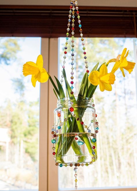 This Plant Hangers item by Sirukoru has 21 favorites from Etsy shoppers. Ships from Finland. Listed on 14 Apr, 2024 Vintage Window Decor, Beaded Plant Hanger, Hanging Glass Planters, Jar Hanging, Crafts With Glass Jars, Bead Bottle, Diy Jar, Beaded Candle, Window Hanger