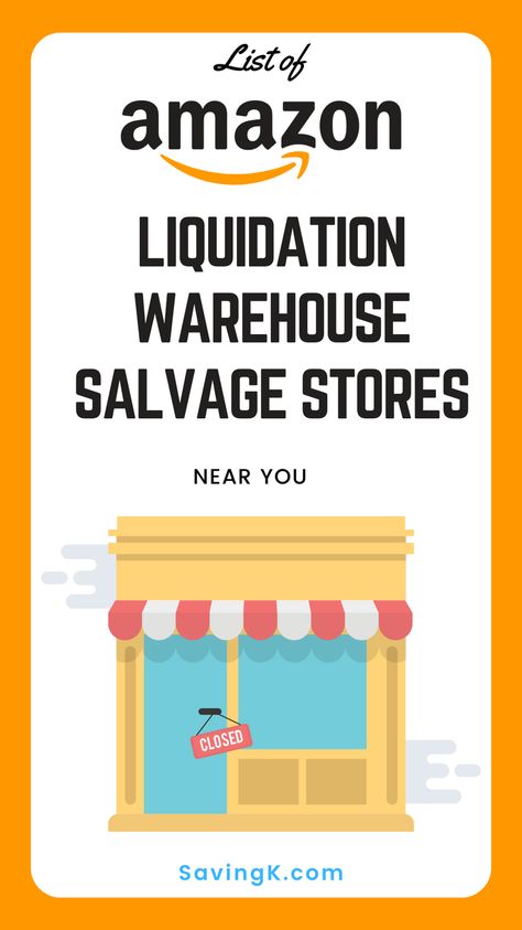 Find an Amazon liquidation salvage store near you to get deep discounts on name-brand items. Plus learn tips to save even more. Online Arbitrage, Retail Arbitrage, Happy Belly, Amazon Discounts, Bargain Hunter, Savings Strategy, Self Reliance, Life Group, Amazon Fba