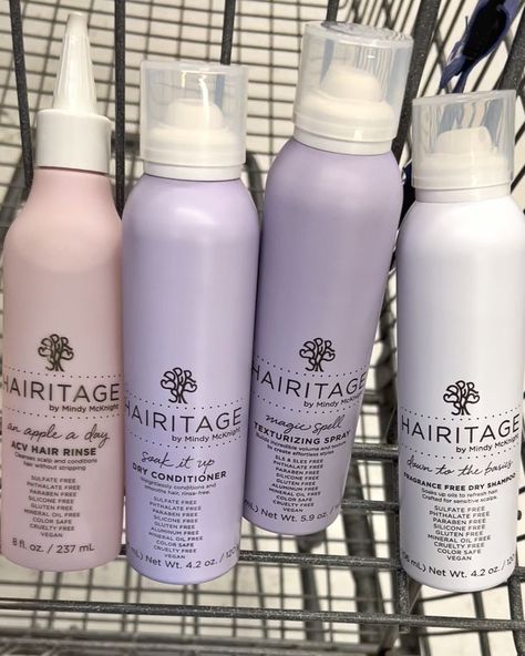 Sharing the best cruelty free and affordable Hairitage by Mindy McKnight hair care products that are widely available at Walmart stores.