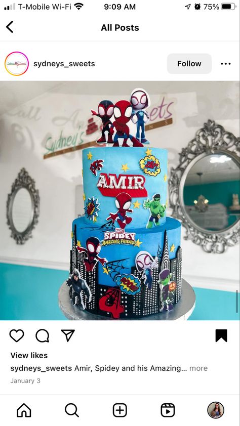 Spidy And Friends Cake Birthday Boys, Spider And Friends Birthday Cake, Spider And Friends Cake, Team Spidey Birthday Cake, Spider Man And Friends Birthday Cake, Spiderman And His Amazing Friends Cake, Spidey And Friends Cake, Spidey And His Amazing Friends Cake, Spidey Cake