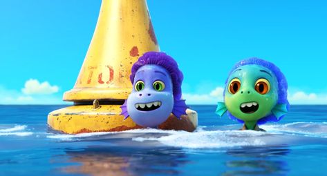 How ‘Luca’s’ sea monsters were brought to life - Los Angeles Times The Ocean, Pixar, Twitter, Water