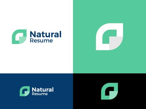 Natural Resume logo by Chayn Designs on Dribbble Resume Logo, Site Design Ideas, Work Resume, Professional Logo, Site Design, Allianz Logo, Creative Professional, Brand Identity, Global Community