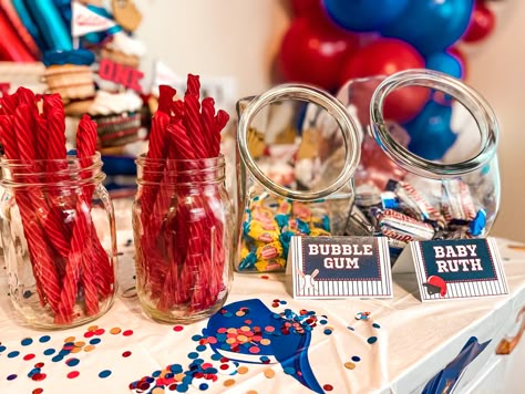 My Rookie Year First Birthday Cake, First Rookie Year, Rookie Of The Year First Birthday Cake Smash, My Rookie Year First Birthday Baseball, Rookie Year 1st Birthday Party, Rookie Year First Birthday Decorations, Rookie Of The Year First Birthday Favors, Rookie Of The Year First Birthday Ideas, Rookie Of The Year Food Ideas