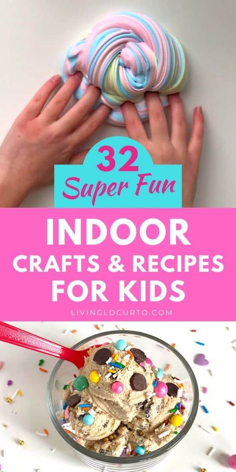 Fun things to do when you're bored and stuck at home. DIY indoor craft ideas, easy recipes, kids activities and boredom busters. Easy Crafts For Teens, Indoor Crafts, Kids Things To Do, Indoor Kids, Things To Do At Home, Fun Crafts To Do, Recipes For Kids, Boredom Busters, Crafts For Girls