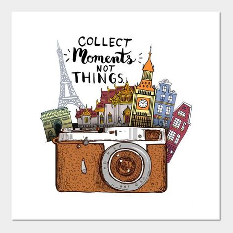 Things To Collect While Traveling, Collect Moments Not Things, Mini Posters, Wanderlust Art, Art Therapy Projects, Paper Flower Art, Collect Moments, Travel Painting, Airline Tickets