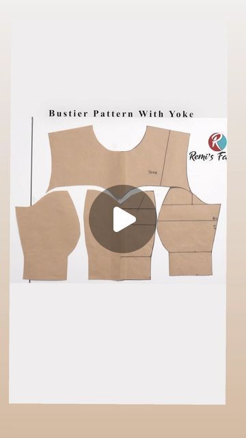 Pattern For Bustier Top, Corset Bustier Pattern, How To Make A Bustier Top, Blouse Making Tutorials, Top Sewing Pattern Design, How To Make Corset Top, How To Draft A Corset Pattern Tutorials, How To Make A Corset Top, Pola Bustier