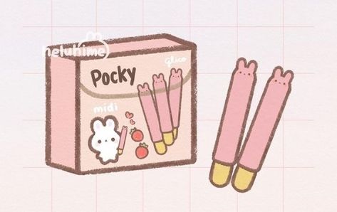 Pocky Drawing, Squishy Ideas, Kawaii Logo, Paper Squishy, Food Drawings, Cute Easy Doodles, Paper Toys Template, Cute Disney Drawings, Hello Kitty Coloring