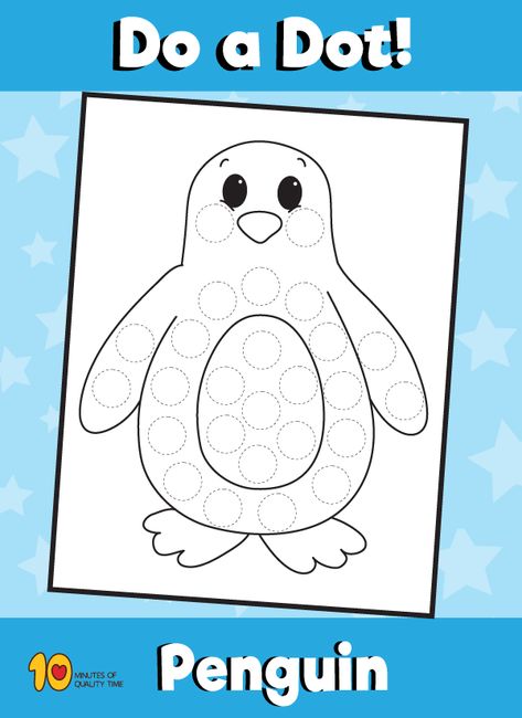 Dot Activity Animals - Penguin Penguin Dot Art, Penguin Lesson Plans Preschool, Penguin Sensory Activity, Penguin Montessori, Penguin Math Activities, Penguin Activities, January Crafts, Pole Nord, Polar Animals