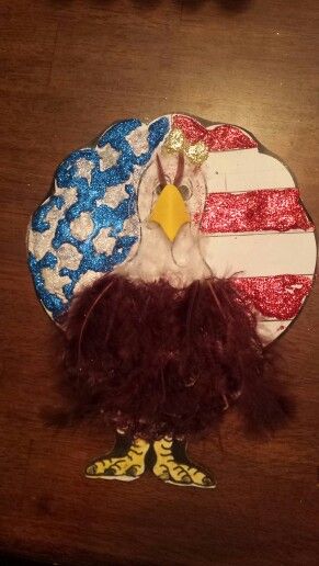 Classroom project Turkey disguise craft -Patriotic Tom Turkey Disguise, Kids Thanksgiving Art Projects, Turkey Disguised, Disguise Turkey, Thanksgiving Art Projects, Turkey In Disguise, Disguise A Turkey, Turkey Activity, Turkey Ideas