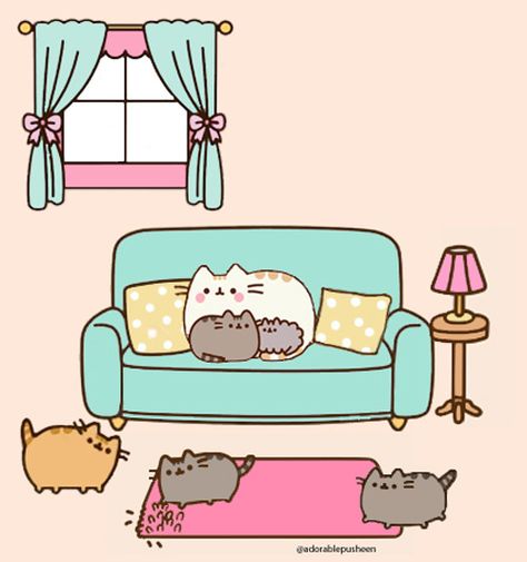 Full House equals to BEST MOM ever...(image created by me) Pusheen Pictures, Pusheen Stormy, Pusheen Collection, Pusheen Birthday, Pusheen Love, Pusheen Cute, Pusheen Cat, Söt Katt, Kawaii Cat