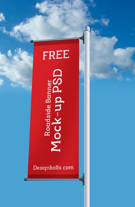 Free-Road-Streamer-Banner-Mockup-PSD Banner Mockup, Street Banners, Poster Mockup Psd, Logo Mockups Psd, Billboard Mockup, Free Banner, Publicidad Creativa, Casa Container, Banner Advertising