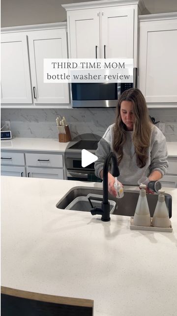 Jade on Instagram: "baby favorite: this bottle washer has been a pleasant surprise! It definitely saves me time and I love that it washes, sterilizes, and dries.

It will hold 4 bottles, but since we mainly nurse and offer a pumped bottle before bed I will usually include my milk storage bottles too. You can also fit smaller pump parts as well! I’m all about timesavers with two under two 👏 

#babymusthave #babymusthaves #babyproductreview #babyproducts #babyessentials #twoundertwo #momlife baby registry must haves #babyregistrymusthaves #expectingmoms #motherhood #babybottles newborn favorites" Two Under Two, Registry Must Haves, Bottle Washer, Baby Registry Must Haves, Milk Storage, Baby Must Haves, Instagram Baby, Before Bed, Baby Registry