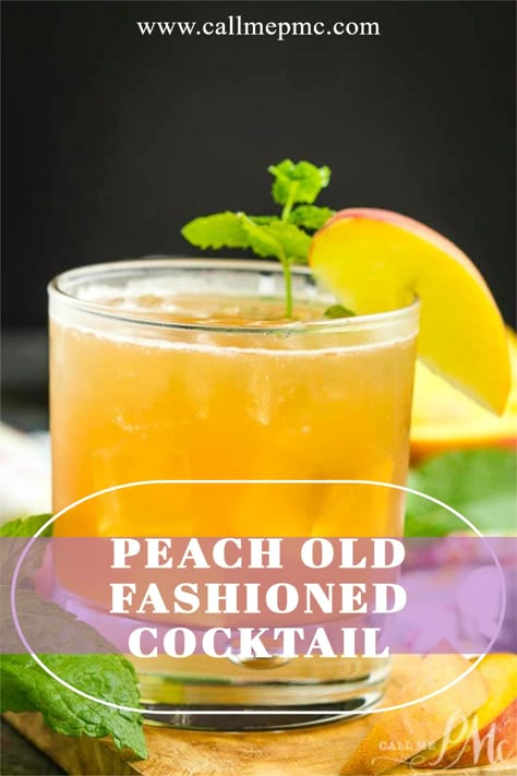 Old Fashioned Drink Recipes, Old Fashioned Variations, Peach Old Fashioned, Fat Hooker Cocktail, Southern Cocktails, Breakfast Old Fashioned Cocktail, Types Of Old Fashioned Drinks, Best Old Fashioned Cocktail Recipe, Southern Cocktails Recipes