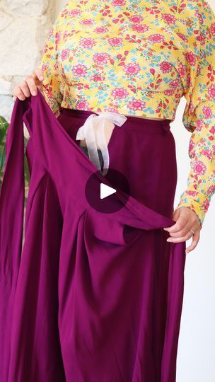 663K views · 59K reactions | The easiest version of split side pants is always gonna be big ol’ legs and a waistband that ties on just like the skirt. Is it super easy to take off for bathroom breaks? Nope. We can’t win ‘em all kiddos. But for shorter special occasions, I am loving the drama of these adjustable trousers! | The Stitchery | gettheetothestitchery · Original audio Split Side Pants, Adjustable Trousers, Split Side Skirt, Trousers Pattern, Trouser Pattern, Side Pants, Fall 2015 Style, Diy Tie, Split Legs