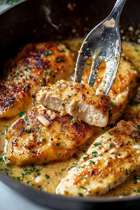 Garlic Parmesan Chicken Chicken Parsnip, Easy Meals For 5, Garlic Roasted Chicken, Chicken Parm Recipes Easy, Chicken Recipes For Christmas, Easy Christmas Chicken Recipes, Chicken Parmesan Healthy, Creamy Chicken Recipes With Rice, Chicken And Baked Potato