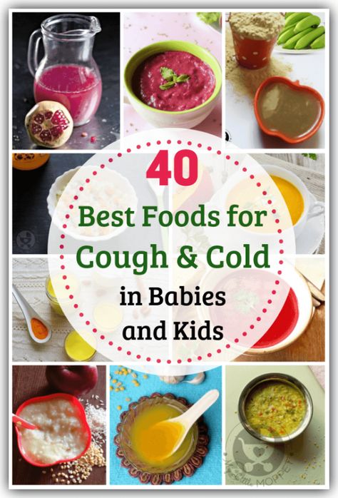 Feeding babies & toddlers when they're sick with a cough is not easy. Check out these 40 best foods for cough and cold in kids aged 6 months and above. Foods For Cough, Best Food When Sick, Best Foods For Colds, Best Food For Toddlers, Food When Sick, Toddler Cough, Eat When Sick, Cold Recipes, Toddler Cold