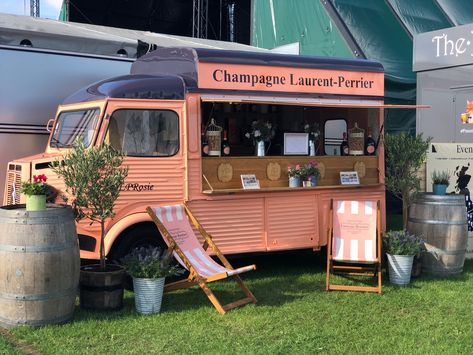 Rosie, our Laurent-Perrier Champagne Bar looking magnificent at The Showmans Show  where NSA Eventbars were awarded 1st Prize Champagne Activation, Laurent Perrier Champagne, Champagne Quotes, Irritable Bowel Disease, Marketing Activations, Mobile Bars, Gastrointestinal System, Non Alcoholic Beer, 1st Prize