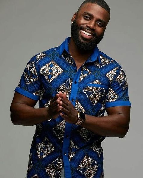 Mishono Ya Vitenge -you will admire! African Print Shirt, Nigerian Men Fashion, African Wear Styles For Men, African Dresses Men, African Shirts For Men, African Print Clothing, African Clothing For Men, African Shirts, African Men Fashion