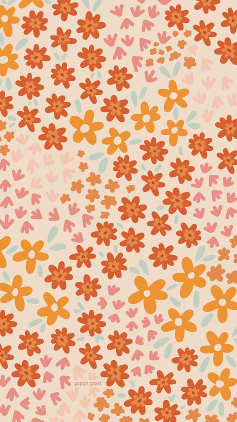 Fall Colored Wallpaper Iphone, Patterned Phone Wallpaper, Colorful Pattern Wallpaper, Fall Inspirational Quotes Wallpaper, Pippi Post Wallpaper, Phone Backgrounds Flowers, Happy Phone Backgrounds, Fall Flower Background, Cute Colorful Wallpapers