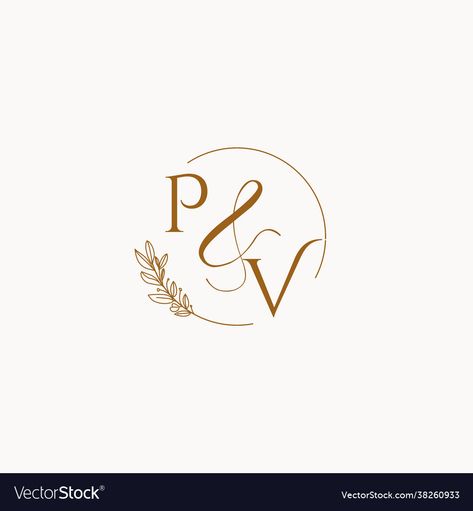 Pv Logo Design Letter, Wedding Logo Design Initials Letters, Pv Logo, Coconut Decoration, Invites Template, Wedding Logo Monogram, Wedding Logo Design, Logo Design Ideas, Wedding Logo