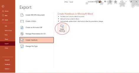 A simple way to convert PowerPoint slides to Word document - Office Watch Powerpoint Slides, Word Document, Powerpoint Word, Powerpoint Slide, Ms Word, Word Doc, A Word, Note Writing, Page Layout