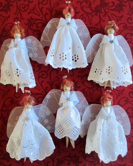 Peg Angels, Clothes Pin Ornaments, Dolly Pegs, Angel Dolls, Christmas Clothespins, Light Festival, Angel Crafts, Clothespin Dolls, Clothes Pin Crafts