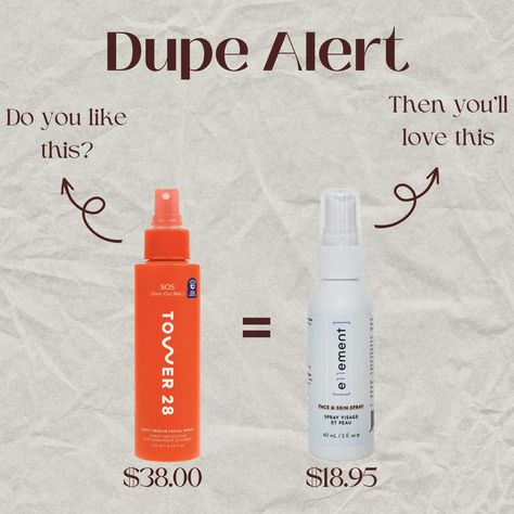 Experience the same soothing, hydrating goodness at a fraction of the cost. Amazon’s dupe features identical ingredients for glowing, refreshed skin. Say goodbye to overpriced options. I love this spray so much I use it after the gym and the bottle lasts forever!💜💜 #skincare #gym #sephora Tower 28 Spray, Dry Face Skin, Lash Cleanser, Hypochlorous Acid, Tower 28, Face Spray, Diy Facial, Tattoo Aftercare, Dry Face