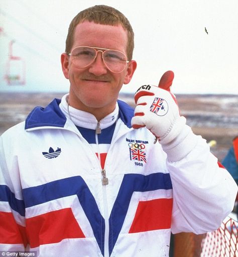 Former Olympic ski jumper Eddie the Eagle has revealed that he has divorced his wife of 13... Eddie The Eagle, Eddie Edward, Vintage Bmx Bikes, Sporting Legends, Ski Jumper, Ski Jumping, Going For Gold, The Eagle, Look At The Stars