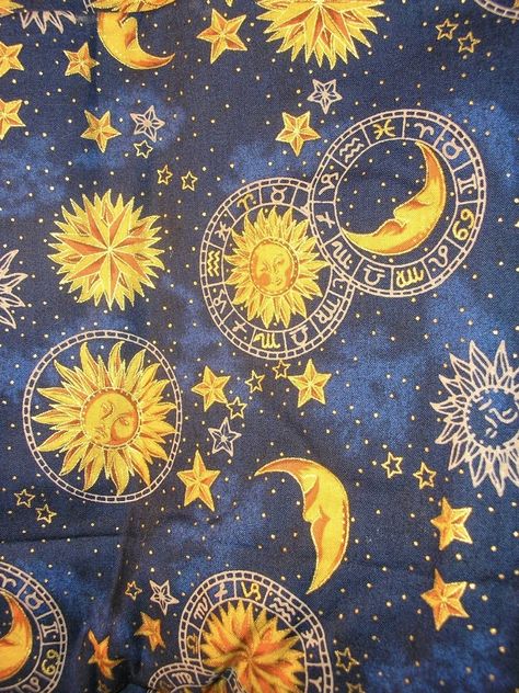 Celestial Grunge, Astrology Collage, Sun Astrology, 90s Celestial, Celestial Wallpaper, Moon Core, Celestial Pattern, Stars Aesthetic, Space Grunge