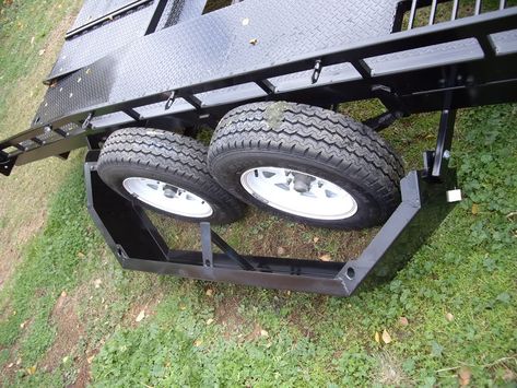 Car trailer build. - Fabrication - GMH-Torana Trailer Fenders Ideas, Car Trailer Ideas, Utility Trailer Upgrades, Lawn Trailer, Diy Travel Trailer, Tilt Trailer, Homemade Trailer, Car Hauler Trailer, Trailer Dolly