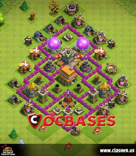 Town Hall 6 Town Hall 6 Base Layout, Clash Of Clans Levels, Town Hall 6, Eldredge Knot, Clash Of Clans Game, Rose Flower Wallpaper, Cartoon Boy, Clash Of Clans