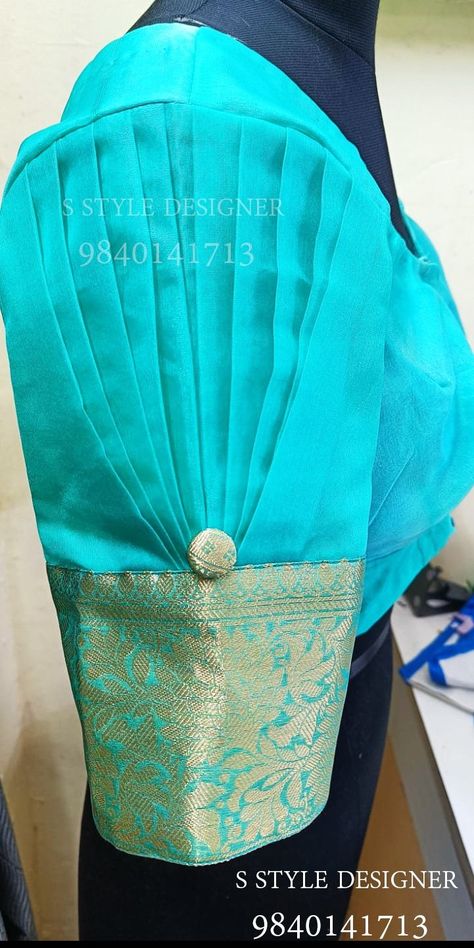 Short Hand Blouse Designs, Short Hands Blouse Designs, Hand Blouse Designs, Hands Blouse Designs, Low Neck Blouse Designs, Blouse Hand Design, Blouse Sleeves Design Latest, Blouse Sleeves Design, Basic Blouse Designs