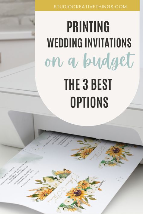 Cheapest Wedding Invitations, Best Printer For Invitations, How To Print Invitations At Home, How To Print Your Own Wedding Invitation, What Goes In A Wedding Invitation, How To Make Your Own Wedding Invitations, Making Your Own Wedding Invitations, Cheap Wedding Invites, Easy Wedding Invitations Diy