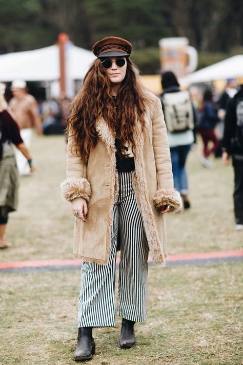 Stylish AF. Winter Music Festival Outfit Cold, Fall Music Festival Outfit, Cold Festival Outfit, Trendy Festival Outfits, Outside Lands Festival, Winter Festival Outfit, Winter Music, Coachella 2019, Outside Lands