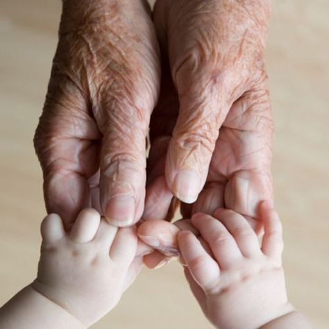 Grandparent photograph idea. ~ This made me tear up! I wish my Gram had made it long enough to see her first Great-Great-Grandchild.  :o( Generations Photoshoot, Generation Pictures, Baby Fotografie, Fine Photography, Foto Tips, Foto Baby, Foto Art, 인물 사진, Cute Photos