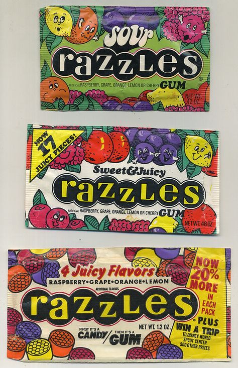 Razzles | Dan Goodsell | Flickr Old School Candy, Old Candy, Penny Candy, Nostalgic Candy, Old Fashioned Candy, Childhood Memories 70s, Retro Candy, Vintage Candy, Candy Bars