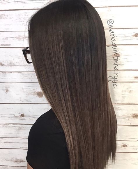 Balayage Hair Brunette Dark Brown, Balayage For Light Brown Hair, Soft Brown Balayage, Soft Ombre Hair, Long Straight Brown Hair, Balayage Brown, Golden Brown Hair, Short Ombre Hair, Brown Ombre Hair