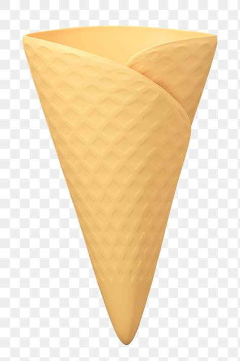 Ice Cream Cone Cartoon, Cream Backgrounds, Ice Cream Background, Cone Ice Cream, 3d Cartoon, Ice Cream Cone, Exo, Transparent Background, Ice Cream