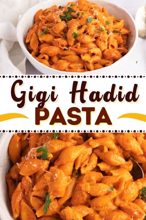 Rich and creamy with a spike of vodka, this easy Gigi Hadid pasta recipe went viral for a reason. If you like spicy pasta, you have to give it a try! Pasta With Milk, Spicy Vodka Pasta Recipe, Gigi Hadid Pasta Recipe, Hadid Pasta Recipe, Vodka Pasta Recipe, Spicy Vodka Pasta, Gigi Hadid Pasta, Hadid Pasta, Pasta Spicy