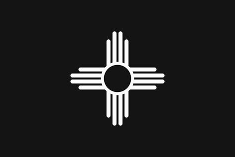 Flag of the U.S. state of New Mexico. It consists of the sun symbol of the Zia, an indigenous tribe centered at Zia Pueblo. • Millions of unique designs by independent artists. Find your thing. New Mexico Zia Symbol, Zia Symbol, Symbol Wallpaper, New Mexico Flag, Sun Symbol, White Symbol, Native American Symbols, Indigenous Tribes, American Symbols