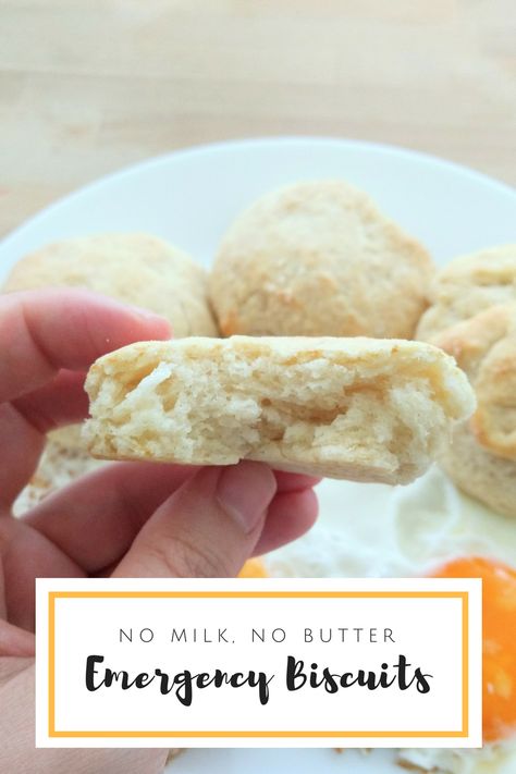 Emergency Biscuits (Super Easy, No Milk, No butter) - Kasheribbean No Butter Biscuits, Easy Biscuit Recipe No Milk, Biscuits No Milk, Biscuit Recipe No Milk, Recipes For Biscuits, Buscuit Recipe, Quick Biscuit Recipe, East Dessert Recipes, Dinner Biscuit