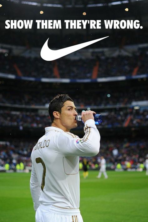 Did they criticize you? Okay, show them what you can do ! Nike Ronaldo, Nike Poster, Ronaldo Photos, Phone Wallpaper Quotes, Nike Just Do It, What You Can Do, Cristiano Ronaldo, Wallpaper Quotes, Just Do It