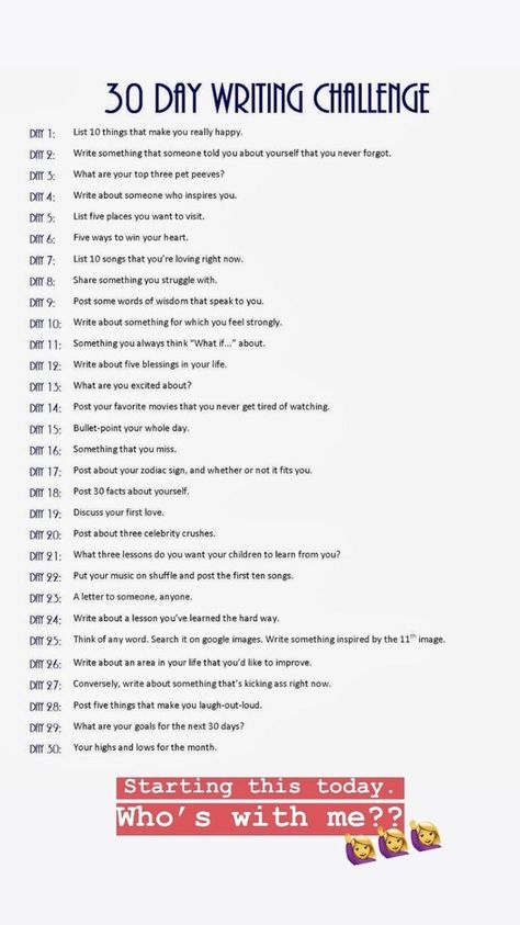 One Sentence A Day Challenge, Daily Writing Prompts Challenges, Last 3 Months Of The Year, 30 Day Writing Prompts, Monthly Journal Ideas Writing Prompts, Topics To Journal About, Writing Promt Ideas Journal Prompts, Beginner Writing Activities, Creative Writing For Beginners