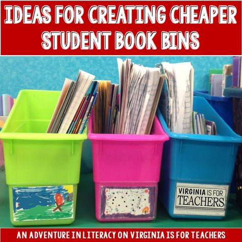 Using Student Book Bins in the Elementary Classroom Student Book Bins, Student Book Boxes, Classroom Desk, Book Bins, Book Boxes, Store Basket, Classroom Routines, Student Book, Blank Business Cards