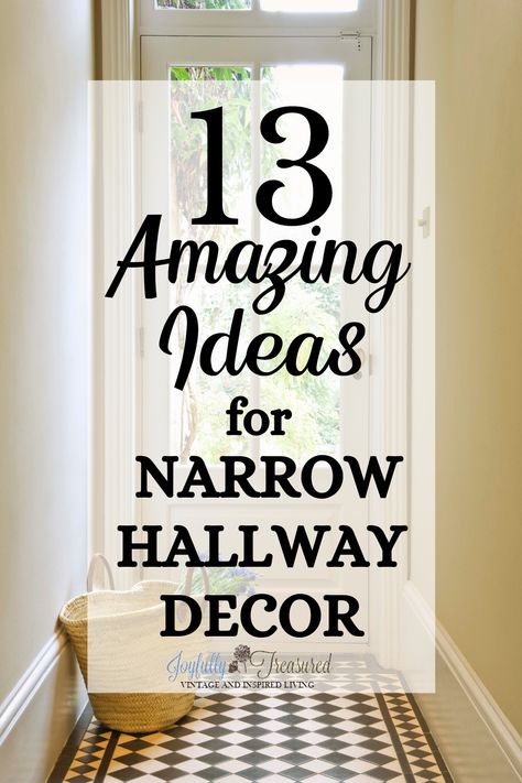 Small Hallway Wall Ideas, Decorating A Long Hallway, Small Entryway Ideas Narrow Hallways Entrance Home Decor, Decorating Narrow Hallways, Coridoor Ideas, Small Passage Decor Ideas, Fun Hallway Ideas, Back Hallway Ideas, Narrow Long Hallway Ideas