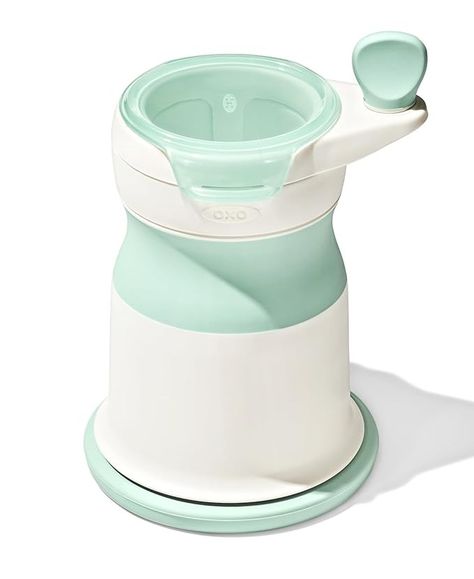 Amazon.com : OXO Tot Mash Maker Baby Food Mill - Opal : Baby Meals For Baby, Best Baby Food Maker, Pureed Food, Food Mill, Baby Food Storage, Gifts For Expecting Parents, Baby Puree, Kids Gear, Pureed Food Recipes